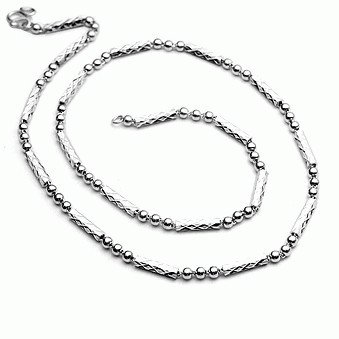 男士银项链图片_男士佩戴银项链怎么搭配好 