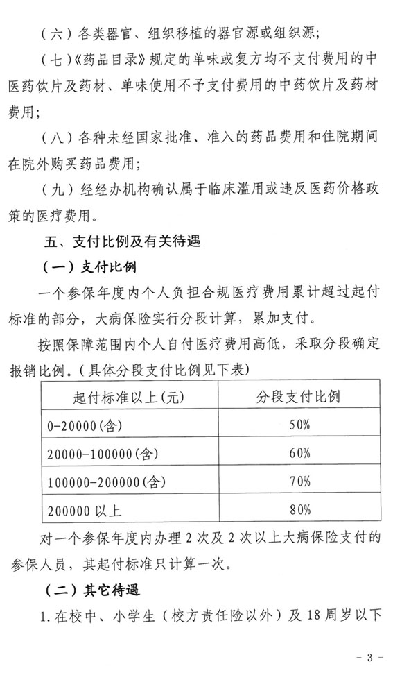 安徽省宣城市关于调整城镇居民大病保险有关政策的通知