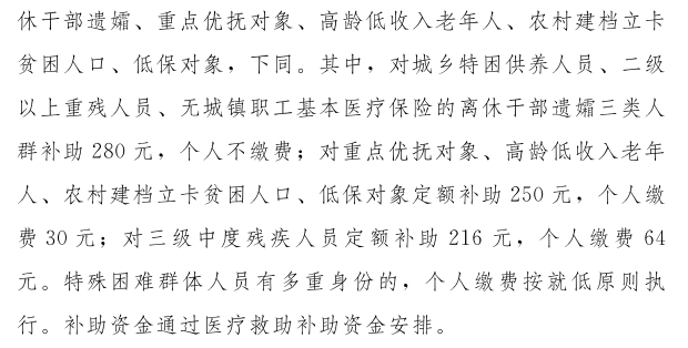 宁夏关于进一步完善城乡居民基本医疗保险自治区级统筹制度的意见（宁政规发〔2019〕4号）