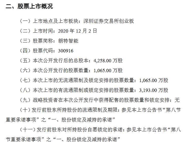 海融科技、朗特智能2日创业板上市：均是大“肉签” 中一签或赚7万元