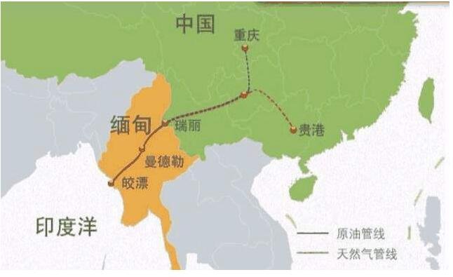 中缅天然气管线的贯通带来的积极影响，对于两国更加有利