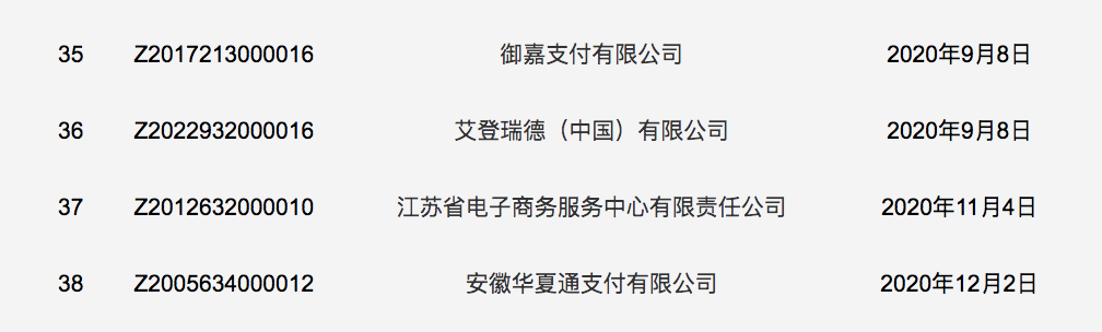 再增4张！央行最新注销支付牌照