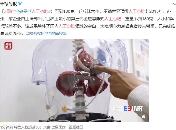 国产人工心脏研发成功是哪个公司，国产人工心脏多少钱及人工心脏概念股一览