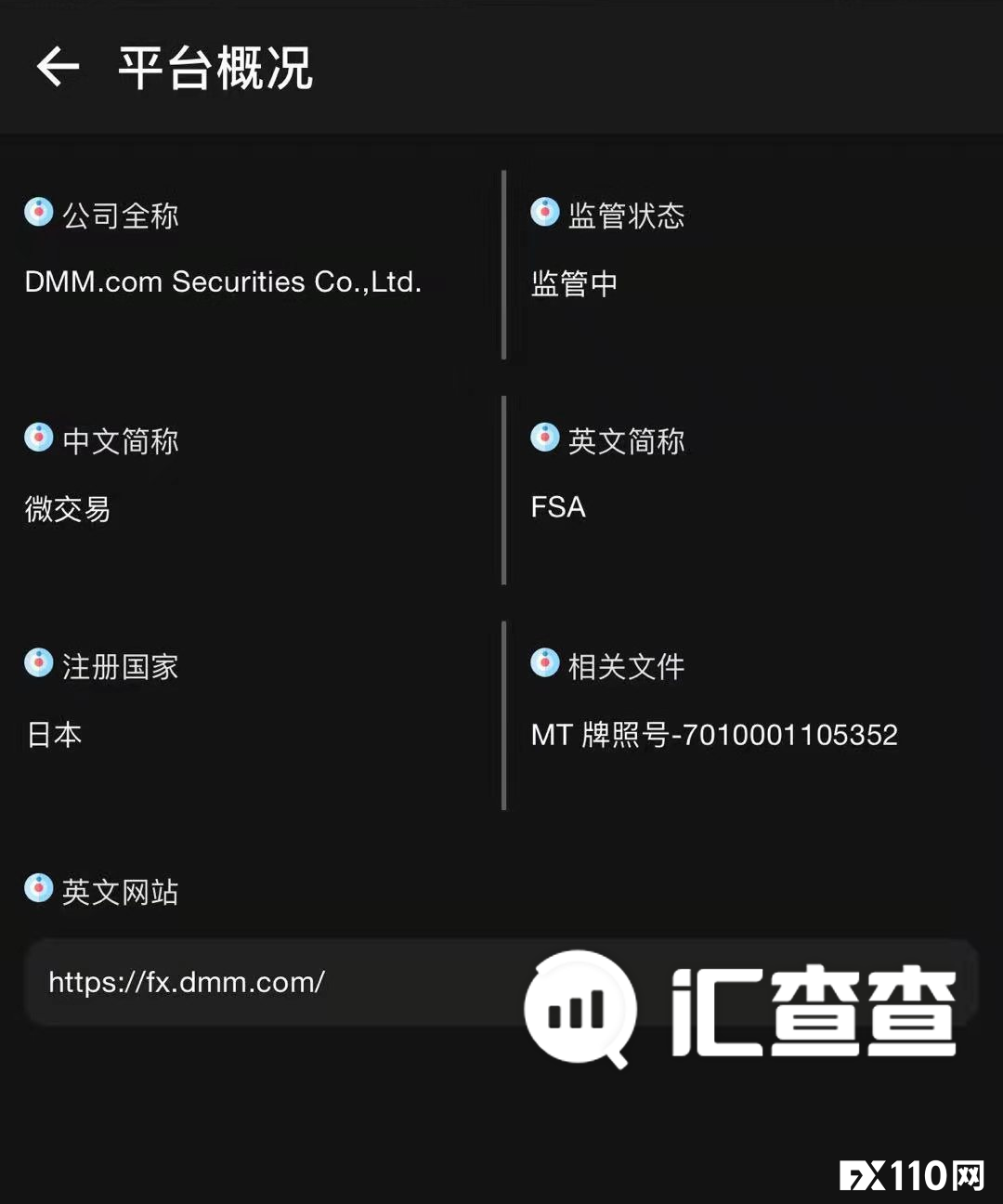 【汇查查曝光】注销后又复活？幽灵DMM FX平台重现江湖