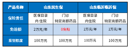 山东临沂临沂保和山东民生保区别分析，哪款更好？