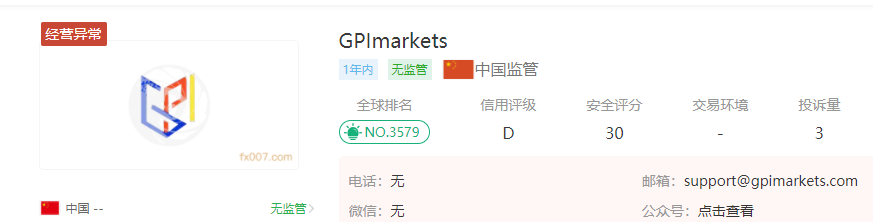GPImarkets外汇怎么样