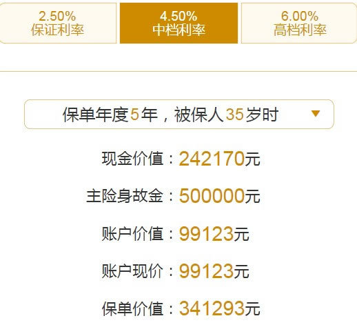 富德生命鑫福如意年金保险计划怎么样?10年交保终身?案例