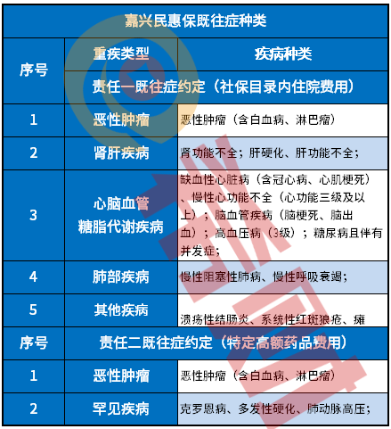 嘉兴民惠保5种既往病史不赔是哪些？好不好？