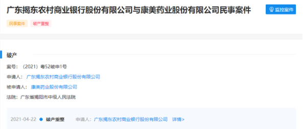 康美药业被申请破产重整是怎么回事？康美药业近期营收状况怎么样？亏损严重吗？