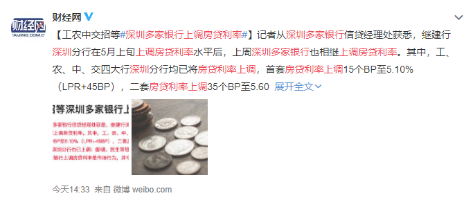 深圳多家银行上调房贷利率，银行为什么要不断上调房贷利率，上调房贷利率有什么影响