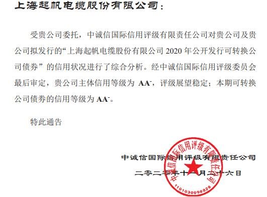 起帆转债怎么样及起帆电缆公司是做什么的，111000起帆发债评级