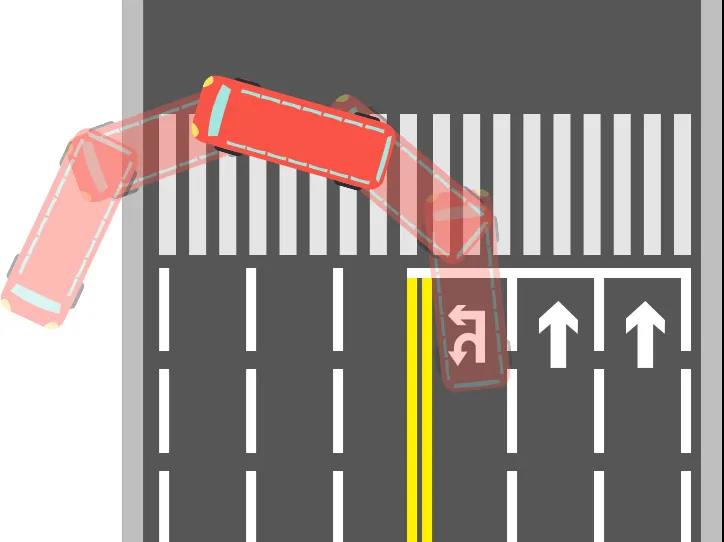 注意!这类左转、掉头车道在最右侧(左转右置)