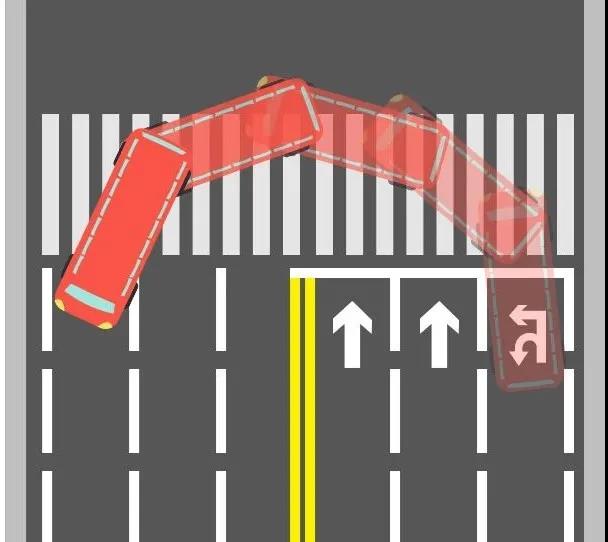 注意!这类左转、掉头车道在最右侧(左转右置)