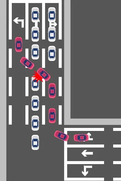 注意!这类左转、掉头车道在最右侧(左转右置)