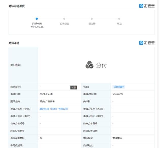 腾讯公司注册分付商标成功了吗主营什么业务，腾讯涉及哪些领域及商标的重要作用