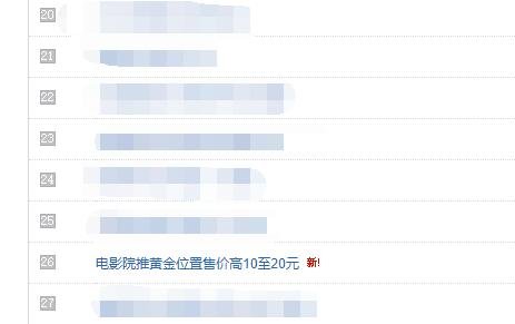 电影院推黄金位置售价高10至20元，电影院的黄金位置在哪里，推黄金位置是好是坏