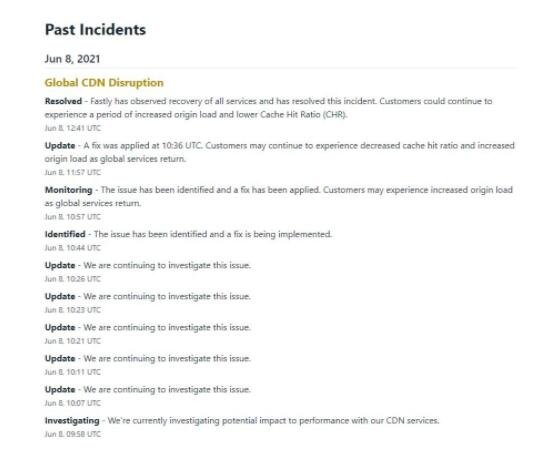 多个全球性网站出现故障是因为什么，Fastly是何方神圣，云服务器的安全性如何