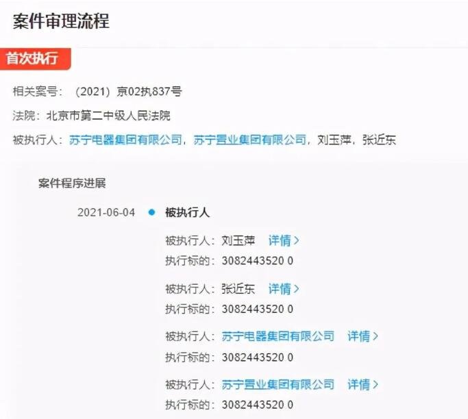 苏宁电器被强制执行是怎么回事，苏宁易购资金链是否出现问题，苏宁易购经营现状怎么样