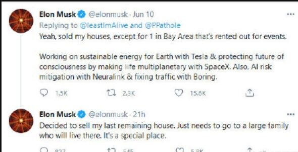 马斯克决定卖掉最后一处房产马斯克为什么要卖房，美国房地产市场现状如何