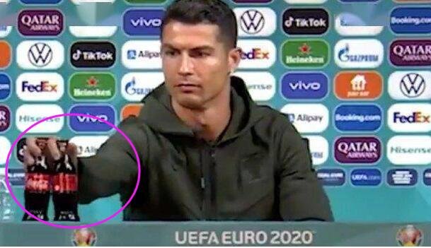 C罗一个动作 可口可乐蒸发40亿美元，C罗干什么了，C罗和可口可乐之间什么关系