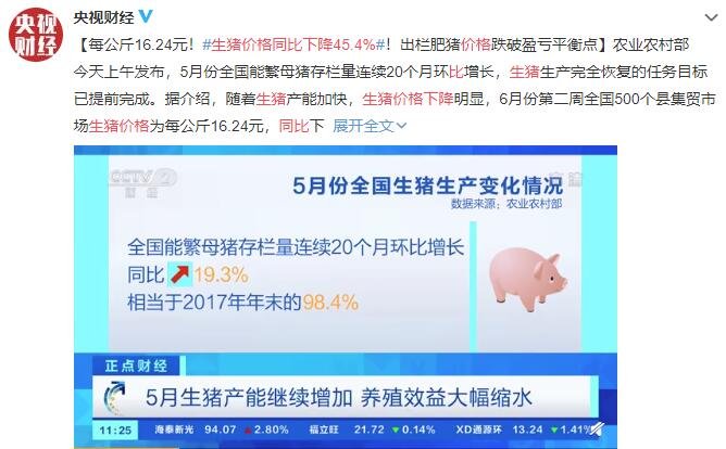 生猪价格同比下降45.4%，猪价下跌的原因是什么，下半年生猪价格走势及养殖户该何去何从