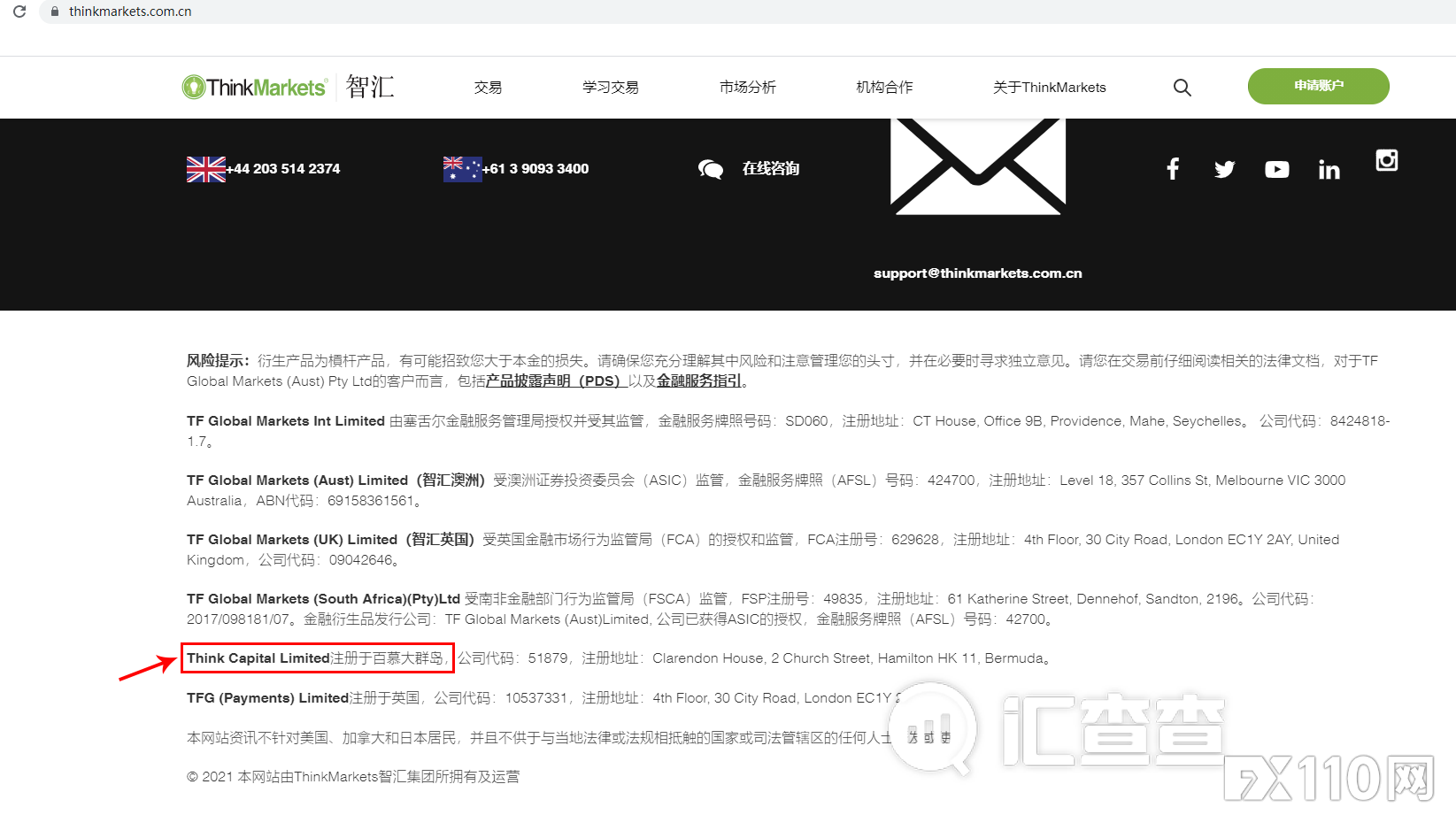 【汇查查资讯】隐瞒监管，ThinkMarkets系统延迟导致用户损失40万