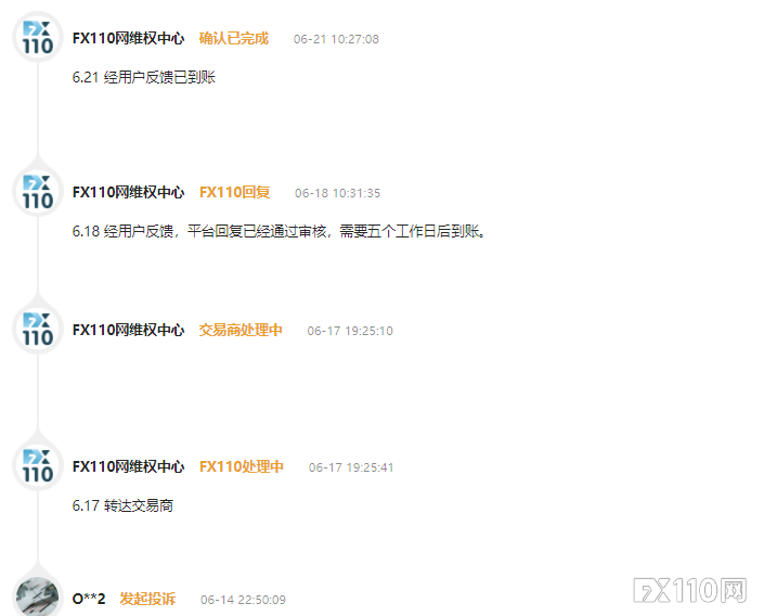 捷报频传！FX110网接连助力两位LCG投资者成功出金！