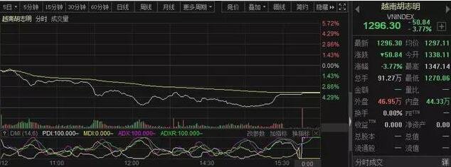 越南股市暴跌是怎么回事，越南股市为什么会暴跌，越南股市下跌对我国股市有什么影响