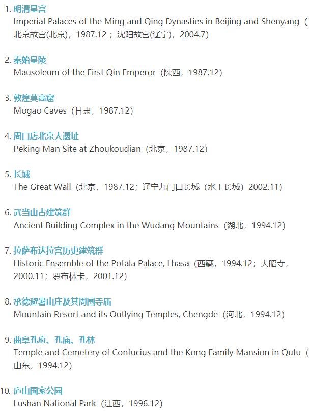 中国55项世界遗产总数位居世界第一，世界遗产有什么标准吗？主要分为哪几种类型？