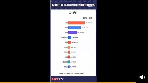 中国主要粮食产量超30年断层式第1，我国的主要粮食产地在哪里？