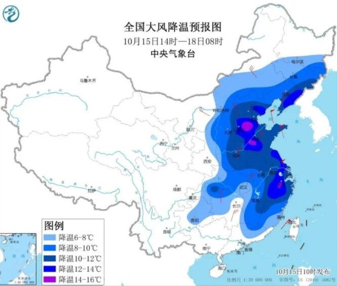 全国气温蹦极大赛开启，哪些地区会出现降温，为什么今年北方多地的气温下降的这么快