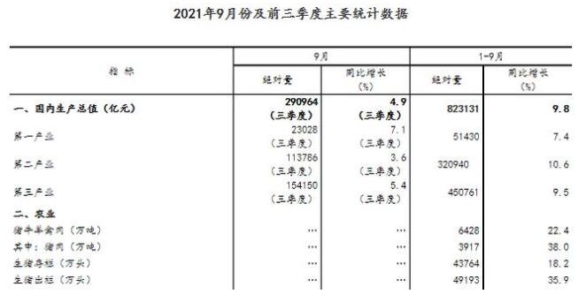 今年前三季度GDP同比增长9.8%如何解读，GDP的局限性有哪些，中国经济增长动力来自哪里