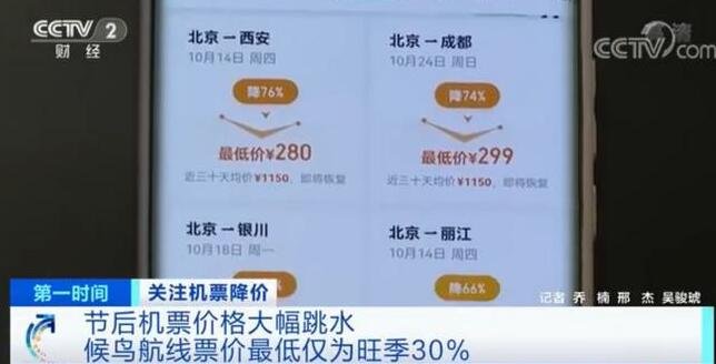 机票最低价仅为旺季三成，淡季提前的原因是什么，机票价格根据什么决定