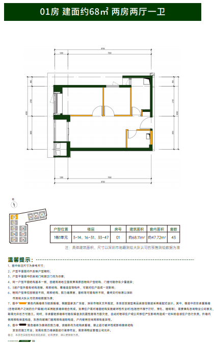 深圳万科光年四季户型怎么样2021