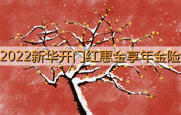2022新华开门红惠金享年金险亮点分析!收益案例附