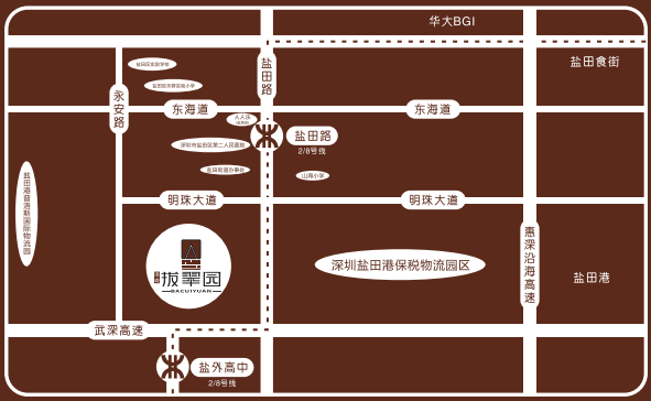 深圳港嵘拔翠园周边配套