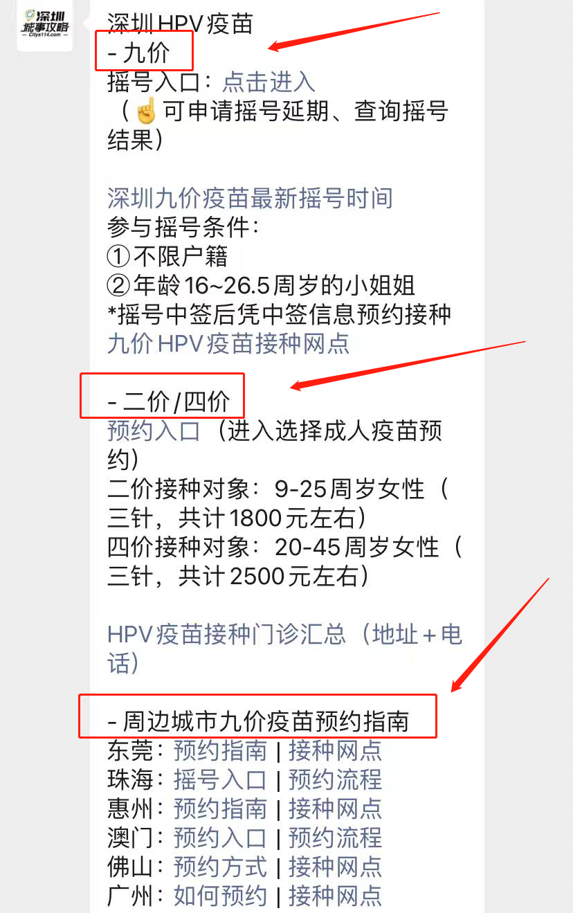 2022年3月深圳九价摇号申请指南（时间、入口、流程）
