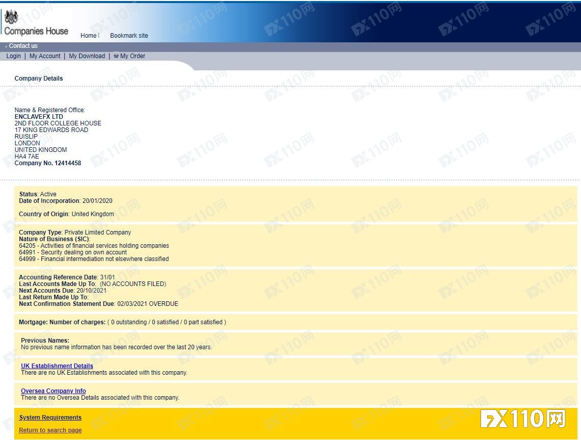 盈利就封号，EnclaveFX平台已被FCA警示！
