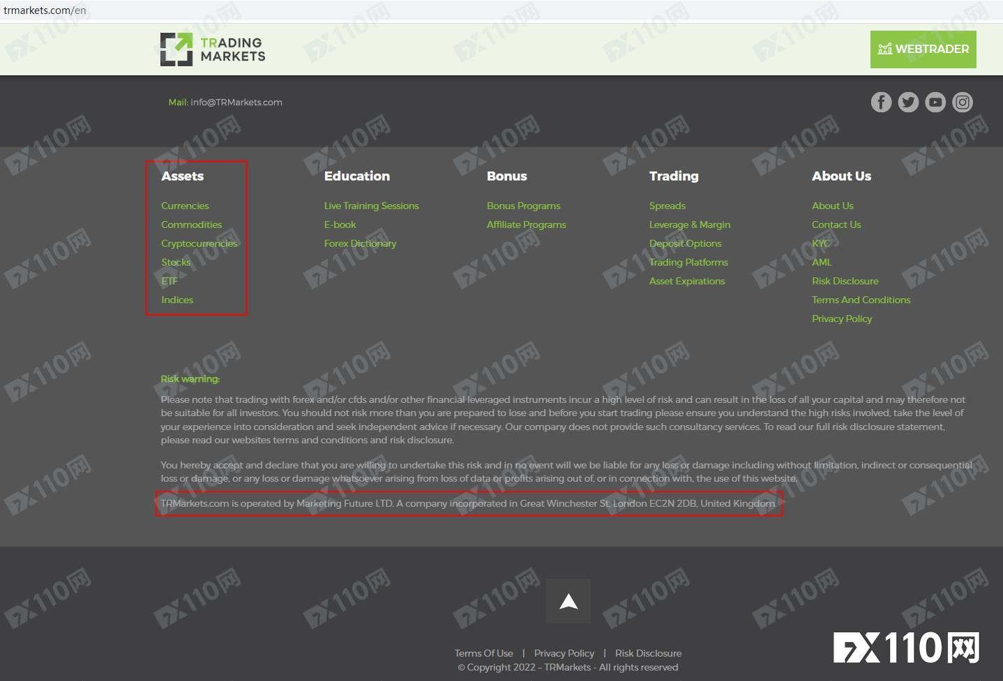 能跑快跑！黑平台TRMarkets仍在行骗中