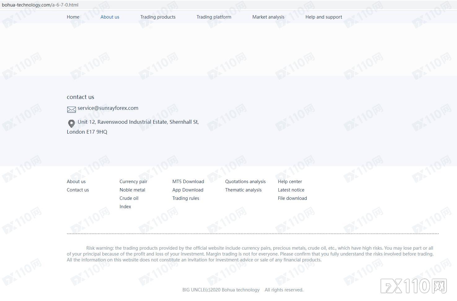小心Bohua technology平台！或与黑平台TOPIATO是一家