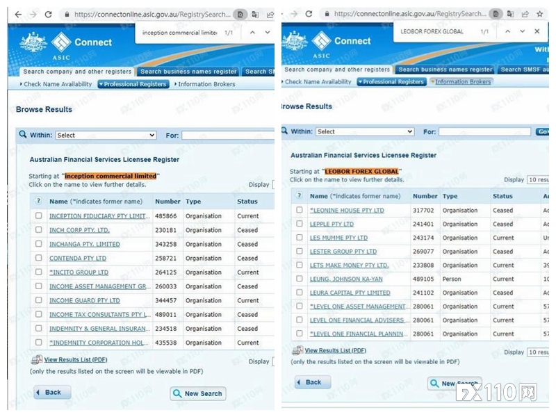 牛皮吹破天！Inception Commercial Limited号称在全球国家有监管