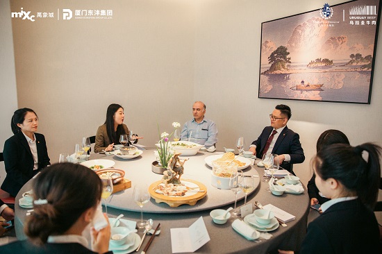 乌拉圭驻上海总领事马塞罗·马龙出席宁波万象城2022非凡之夜贵宾晚宴—乌拉圭风情文化节活动