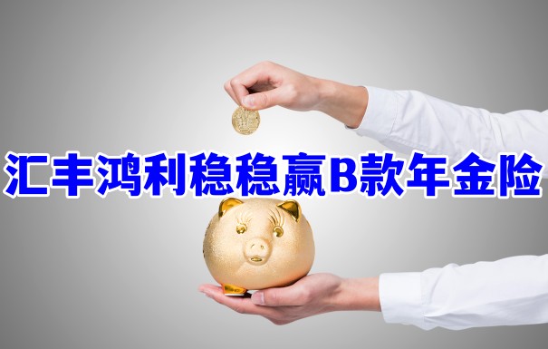 汇丰鸿利稳稳赢B款年金险保什么?性价比怎么样?